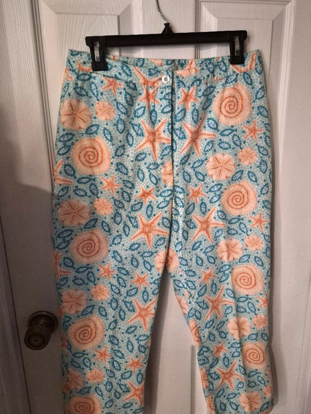Lilly Pulitzer Multi Color Print Pants Size 8